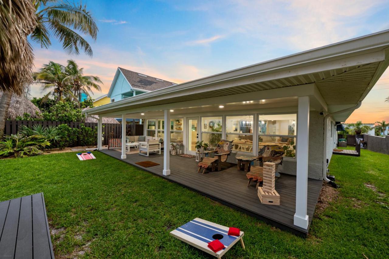 Vista Del Mar Oceanfront Home Stunning Views Backyard Oasis Cocoa Beach Exterior photo